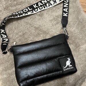 Kangol Black Crossbody Bag